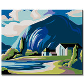 Painting by Numbers Wavy Landscape